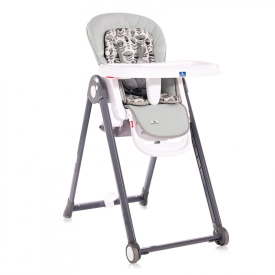 High Chair Party Cool Grey Leather 058025000026